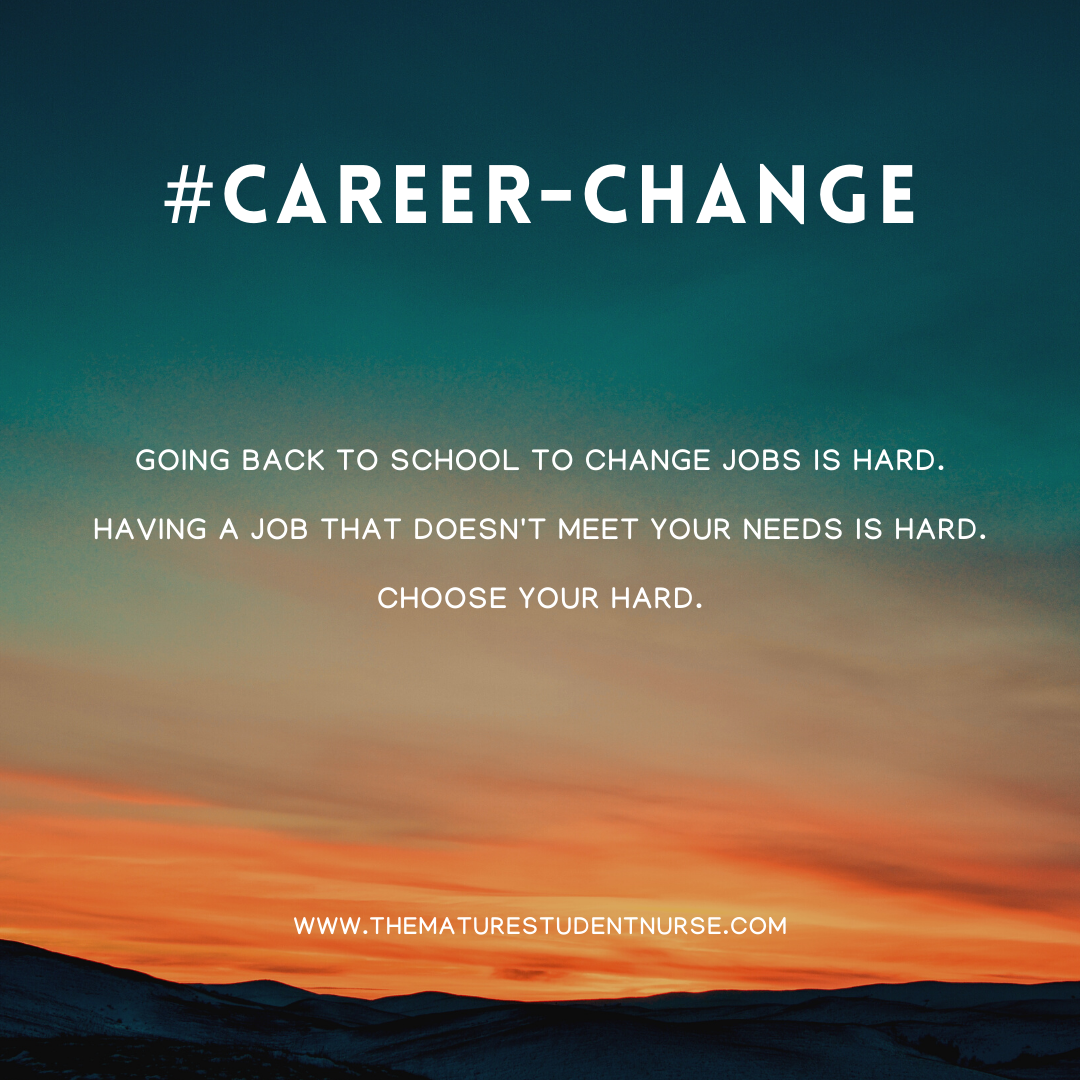 Life is hard, but you can do hard things – The Mature Student Nurse, image size:1080x1080